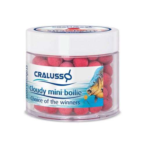 Cloud mini boilie 20gr- strawberry - 8mm