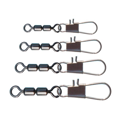 Double rolling swivels with interlock snap - 8